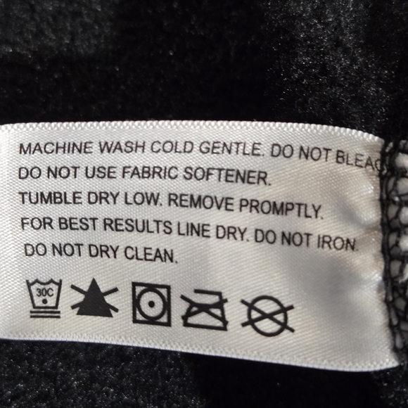 Orvis Black Sweater Fleece Jacket - XL - Picture 9 of 11